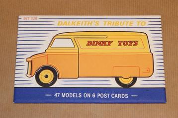 Mapje met 6 ansichten van Dinky Toys !! beschikbaar voor biedingen