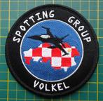 Patch Spotting Group Volkel Luchtmacht, Ophalen of Verzenden, Luchtmacht, Nederland, Embleem of Badge