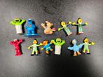 Set van 11 sesamstraat muppet poppetjes. Nieuwstaat., Ophalen of Verzenden, Zo goed als nieuw, Actiefiguur of Pop