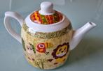 Theepot van Cha Cult met vrolijke dierenprint, Overige typen, Ophalen of Verzenden, Zo goed als nieuw, Overige stijlen