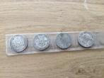 4 halve guldens zilver., Postzegels en Munten, Munten | Nederland, Ophalen of Verzenden, Koningin Wilhelmina, ½ gulden, Zilver
