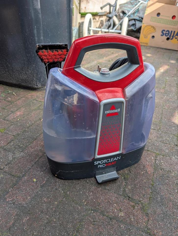 Bissel Spotclean ProHeat, tapijt/bank reiniger, Doe-het-zelf en Verbouw, Reinigingsmachines, Gebruikt, Waterstofzuiger, Ophalen of Verzenden