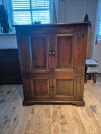 tv kast, Ophalen, Eikenhout, 50 tot 100 cm, Zo goed als nieuw