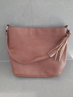 leren schoudertas, Ophalen of Verzenden, Zo goed als nieuw, Bruin, Leer