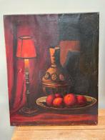 Stilleven met Appels, Vaas en Lamp, Ophalen of Verzenden