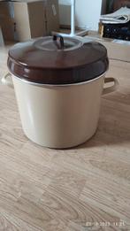 Mooie originele weckketel met rooster., Huis en Inrichting, Keuken | Potten en Pannen, Ophalen, Gebruikt