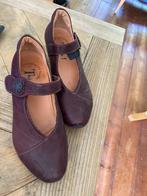 Think damesschoenen, bordeaux rood, maat 37,5 - 38, Ophalen, Schoenen met lage hakken, Think!, Zo goed als nieuw