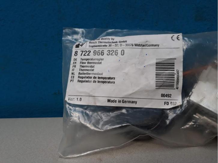 Boilerthermostaat / regeltherm Bosch / Radson 87229663260, Doe-het-zelf en Verbouw, Verwarming en Radiatoren, Nieuw, Cv-ketel of Combi-ketel
