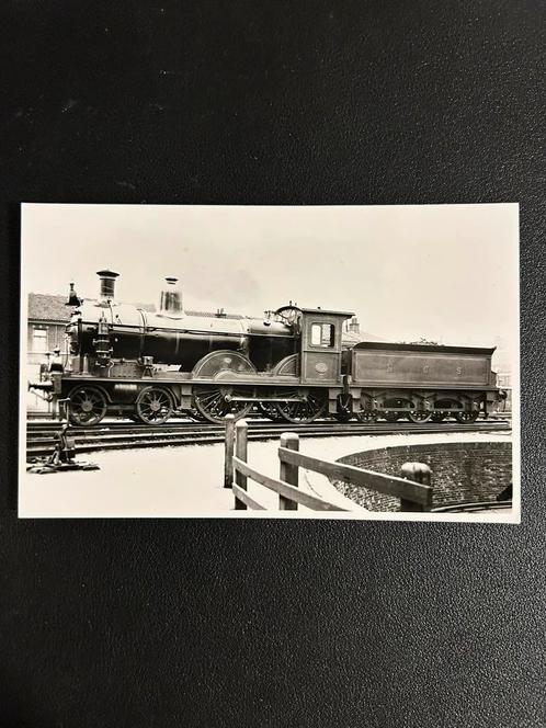 Fotokaart stoomlocomotief NS 1501, Verzamelen, Spoorwegen en Tramwegen, Gebruikt, Trein, Kaart of Prent, Ophalen of Verzenden