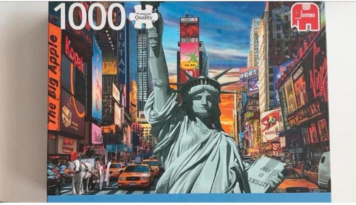 Jumbo Puzzel New York. BIJ AFNAME MEERDERE PUZZELS KORTING!, Hobby en Vrije tijd, Denksport en Puzzels, Nieuw, Legpuzzel, 500 t/m 1500 stukjes
