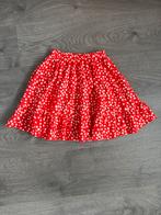 Super leuk rood rokje in maat 128/134, als nieuw, Ophalen of Verzenden, Zo goed als nieuw, Meisje, Jurk of Rok
