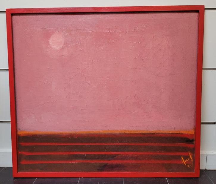 Robert ARENS, de dode aarde 1991, Antiek en Kunst, Kunst | Schilderijen | Klassiek, Ophalen of Verzenden