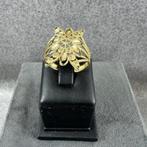 Goud Ring | 14k | 2,92 | bloem filligrain | 18,75 | 391894, Sieraden, Tassen en Uiterlijk, Ringen, 18 tot 19, Gebruikt, Ophalen of Verzenden