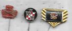 3 CADILAC AUTO SPELDEN VERSCHILLENDE, Verzamelen, Speldjes, Pins en Buttons, Verzenden, Gebruikt, Transport, Speldje of Pin