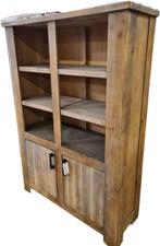 Massief eiken buffetkast, Ophalen, Gebruikt, 100 tot 150 cm, 150 tot 200 cm