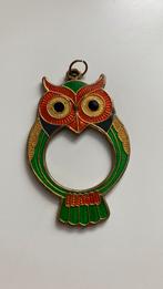 Mooie gekleurde ketting hanger - Uil, Ophalen of Verzenden, Zo goed als nieuw, Overige materialen, Overige voorstellingen