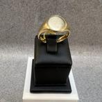 Gouden Ring | 9k | 7,1g | Monogram | mt 19,5 | 361258
