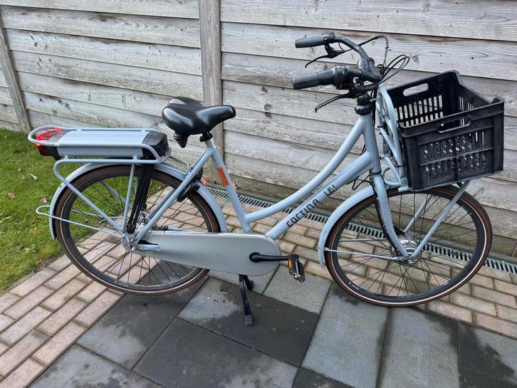 Cortina e-U4 Elektrische Fiets, Fietsen en Brommers, Fietsen | Dames | Damesfietsen, Gebruikt, Overige merken, (Extra) lage instap