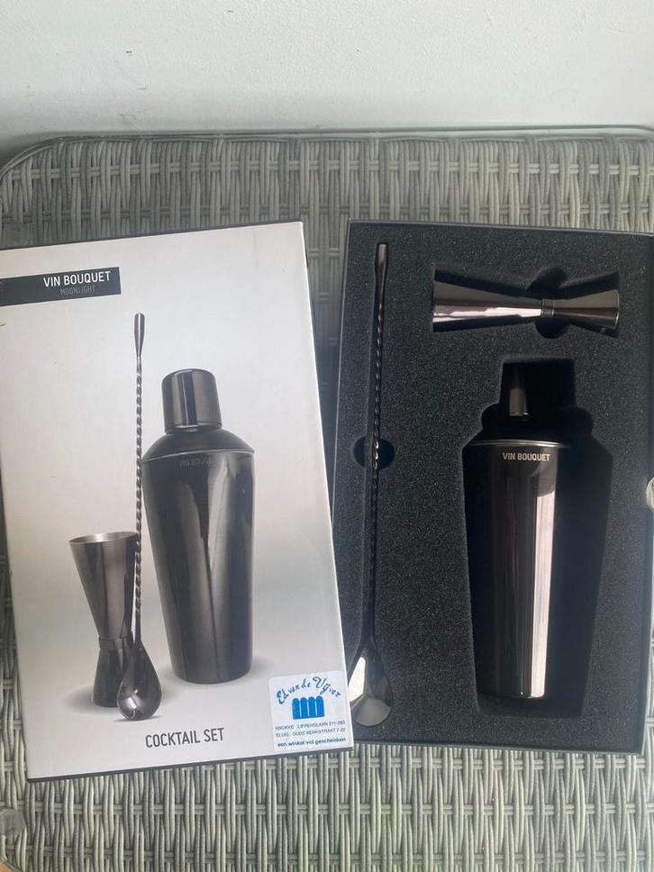 Vin Bouquet Cocktail Set - Nieuw in doos!, Huis en Inrichting, Keuken | Keukenbenodigdheden, Nieuw, Ophalen of Verzenden
