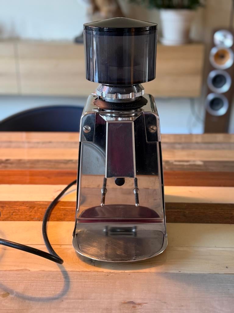 RVS Macinox BFC Koffiemaler - Goede werkende staat, Witgoed en Apparatuur, Koffiezetapparaten, Gebruikt, Koffiebonen, Overige modellen