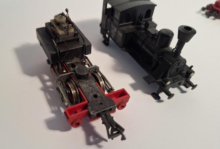 Fleischmann Anna en T3 opknappers, Hobby en Vrije tijd, Modeltreinen | H0, Gebruikt, Locomotief, Gelijkstroom, Fleischmann, Ophalen of Verzenden