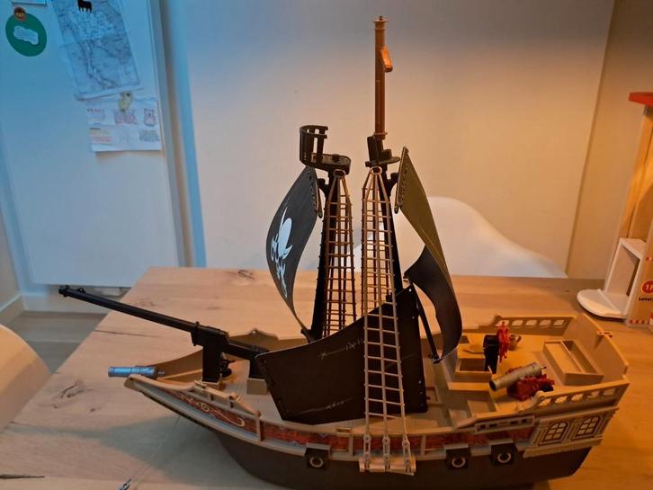 Playmobil Piratenschip - Klaar voor avontuur!, Kinderen en Baby's, Speelgoed | Overig, Gebruikt, Jongen of Meisje, Ophalen