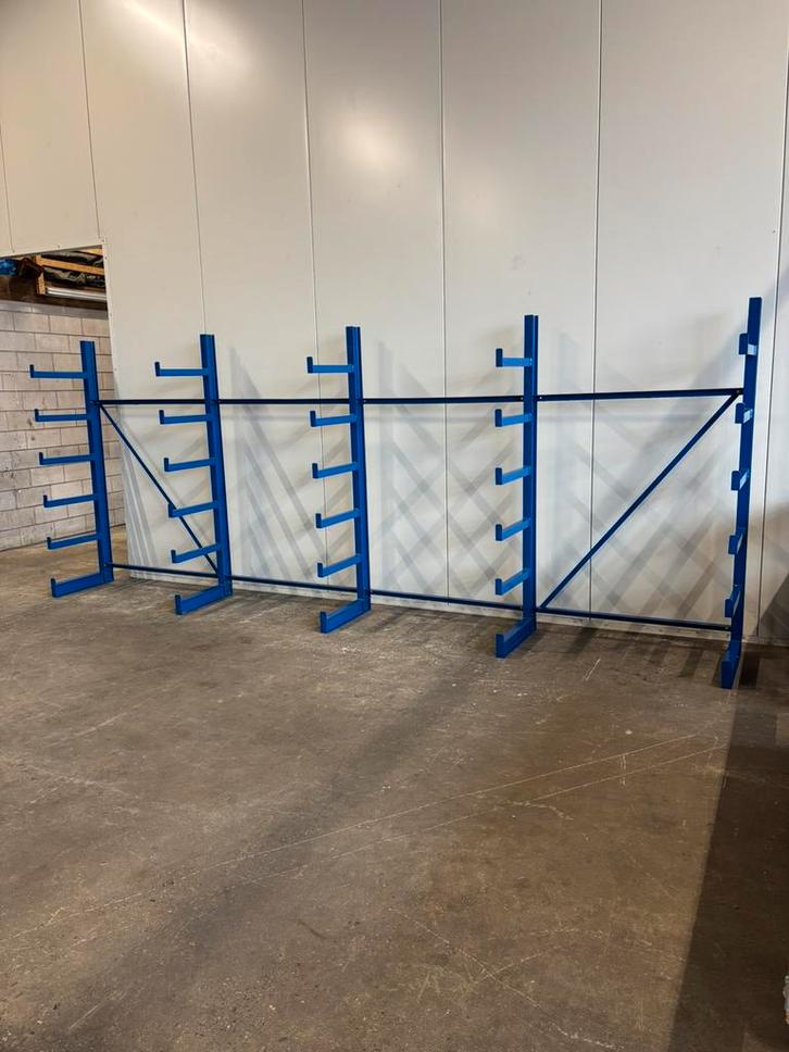 Draagarmstelling / magazijnsteling / stelling / stellingrek, Doe-het-zelf en Verbouw, Overige Doe-het-zelf en Verbouw, Gebruikt