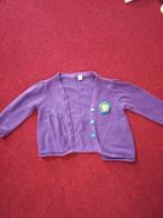 Paars babyvestje met bloem, maat 68, Ophalen of Verzenden, Zo goed als nieuw, Meisje