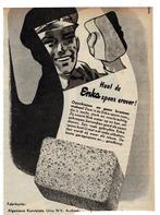 2 ENKA SPONS Advertenties ALGEMENE KUNSTZIJDE UNIE ARNHEM, Verzenden, Zo goed als nieuw, Overige typen