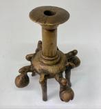 Antiek bronzen kohl flesje - India / Perzië, Ophalen of Verzenden, Brons