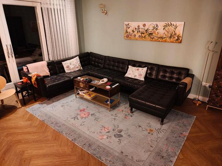 IKEA Hoekbank - 9 jaar, Goede Staat, Huis en Inrichting, Stoffering | Tapijten en Kleden, Ophalen