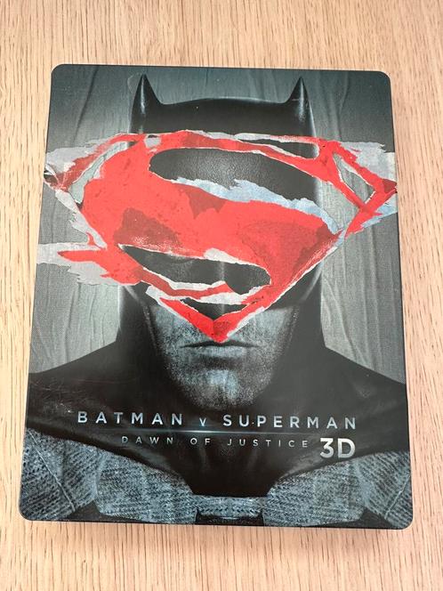 Batman v Superman Dawn of Justice 3D Steelbook (NL uitgave), Cd's en Dvd's, Blu-ray, Zo goed als nieuw, Actie, 3D, Ophalen of Verzenden