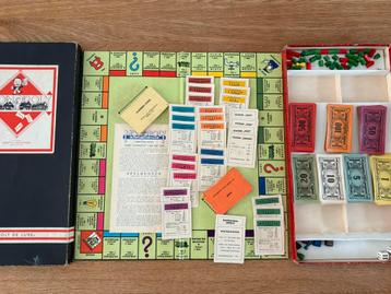 Monopoly. Oud. Compleet. Gaaf. Guldens beschikbaar voor biedingen