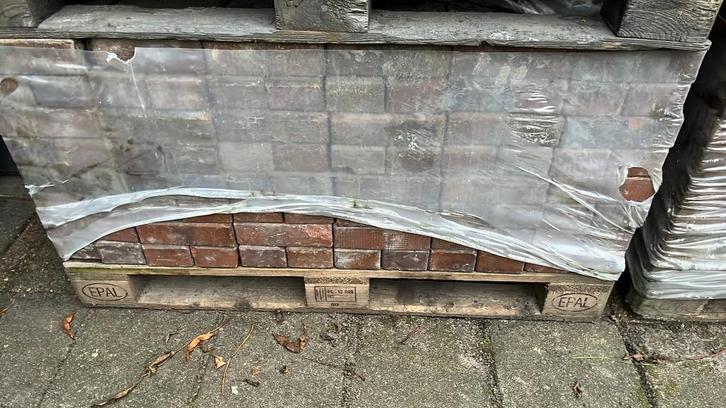 Oude Gebakken Klinkers. Ongeveer 18m2, Tuin en Terras, Tegels en Klinkers, Gebruikt, Klinkers, Ophalen