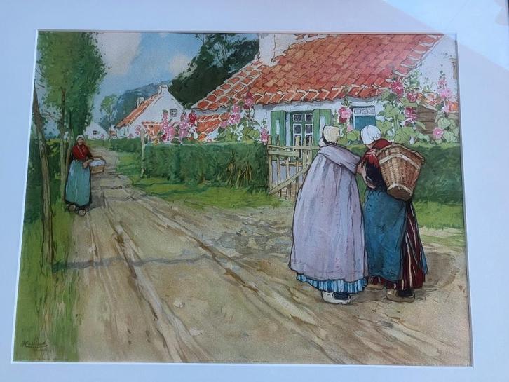 Henri Cassiers, Antiek en Kunst, Kunst | Litho's en Zeefdrukken, Ophalen