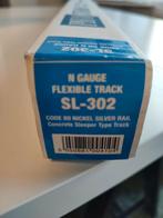 Te koop: PECO SL-302 FLEXRAIL MET BETONNEN BIELS, Hobby en Vrije tijd, Overige merken, Gelijkstroom, Nieuw, Rails