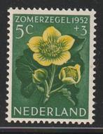 Nederland 1952 584 Zomer Dotterbloem, Postfris, Ophalen of Verzenden, Na 1940, Postfris
