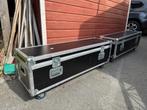 2x Flightcase lang / statief / kabelcase, Ophalen of Verzenden, Gebruikt, Overige instrumenten, Flightcase