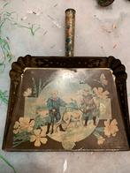 Antiek speelgoed (stoffer) blik victoriaans, Antiek en Kunst, Ophalen of Verzenden