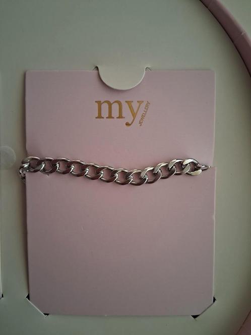 My Jewelery giftset armband oorbellen verzilverd in kadoodoo, Sieraden, Tassen en Uiterlijk, Armbanden, Nieuw, Roze, Ophalen