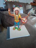 Vintage indiaan met hoofdtooi opruiming, Antiek en Kunst, Antiek | Speelgoed, Ophalen of Verzenden