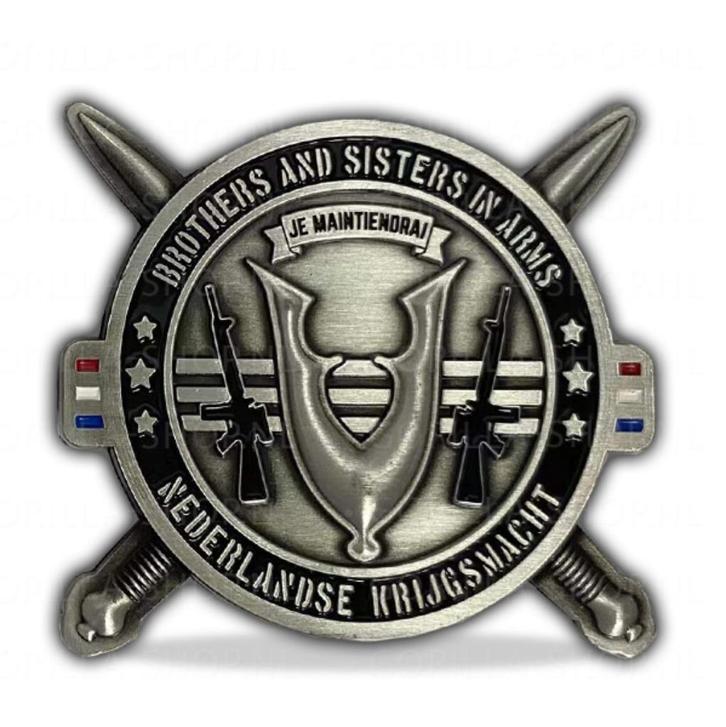 Veterancoin 'SWORDS', Verzamelen, Militaria | Algemeen, Landmacht, Kunstobject, Nederland, Ophalen of Verzenden