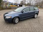 Volvo V50 1.8 Edidion-1 2007 Blauw, Auto's, Voorwielaandrijving, 65 €/maand, 1280 kg, 4 cilinders
