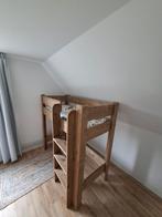 Houten Stapelbed of hoogslaper kind/kleuter formaat 160 x 70, Ophalen of Verzenden, Zo goed als nieuw, Stapelbed