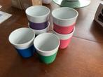 Bodum koffie mok porselein  6x, Huis en Inrichting, Keuken | Servies, Ophalen, Porselein, Overige stijlen, Kop(pen) en/of Schotel(s)