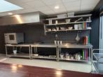 Professionele productie keuken huren, Ophalen, RVS Meubilair