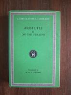 Aristoteles - VI On the Heavens - Loeb Classical Library, Boeken, Ophalen of Verzenden, Gelezen