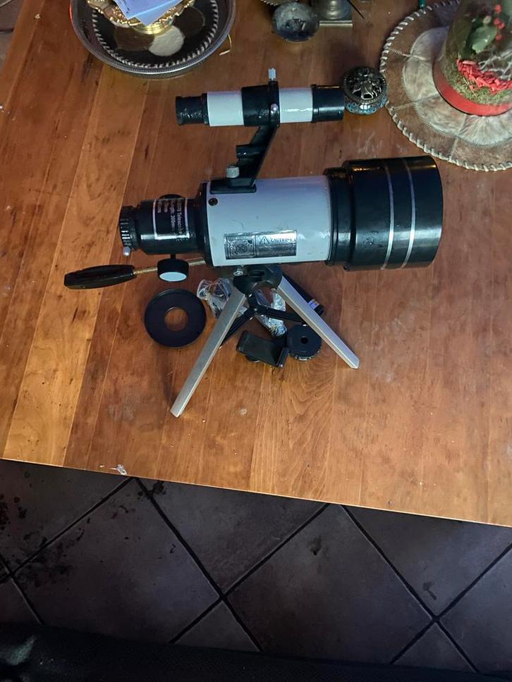 Telescoop voor Sterrenkijken, Audio, Tv en Foto, Optische apparatuur | Telescopen, Gebruikt, Lenzentelescoop (refractor), Minder dan 80 mm