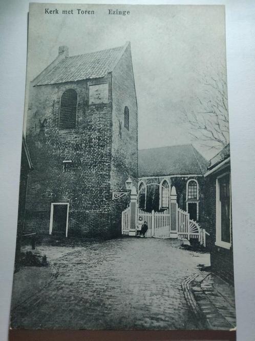 J583 Ezinge, Verzamelen, Ansichtkaarten | Nederland, Noord-Holland, 1920 tot 1940, Ophalen of Verzenden