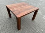 Bert Plantagie Stripe eettafel Noten hout Design Tafel 100, Nieuw, Ophalen of Verzenden, Vier personen, Bert Plantagie